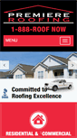 Mobile Screenshot of premiereroofing.net